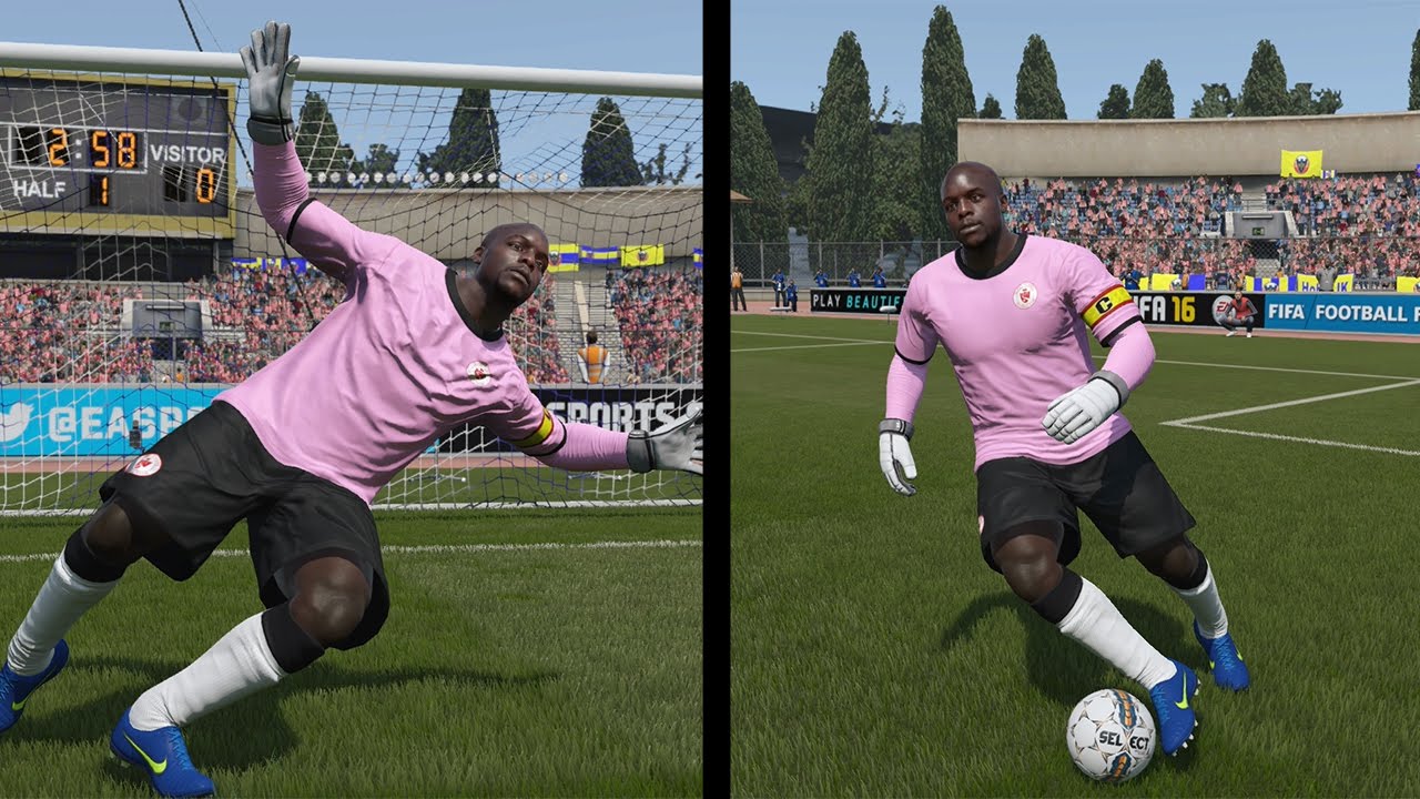 THE STRONGEST FIFA 16 PLAYER EVER PLAYING GOALKEEPER !!!