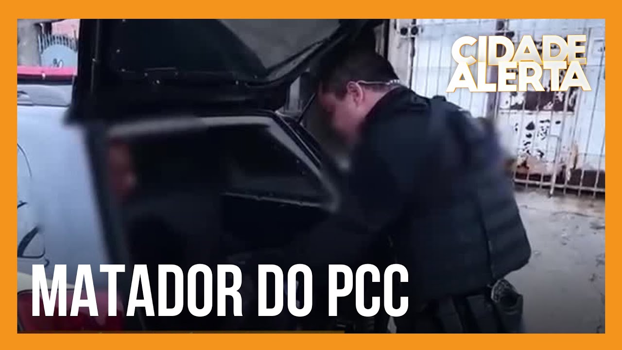 Assassino ligado ao PCC é preso durante operação em São José dos Campos (SP)