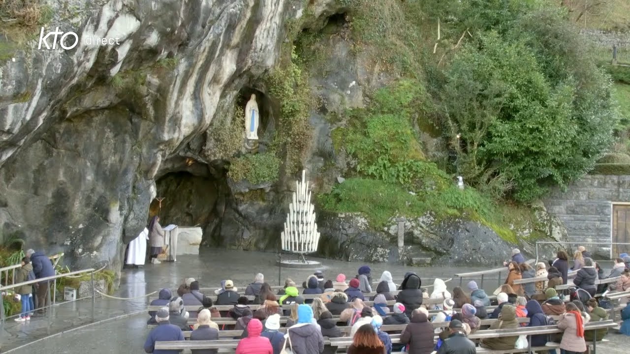 Chapelet du 8 janvier 2026 à Lourdes