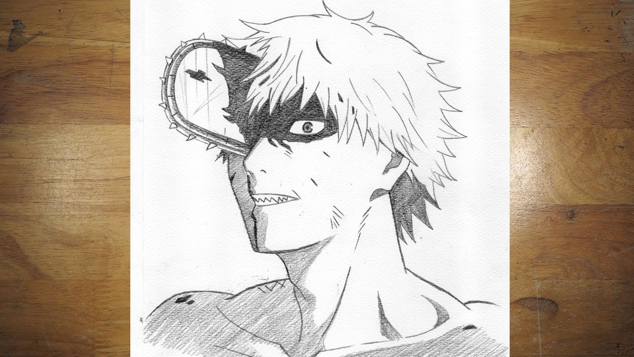 HOW TO DRAW CHAINSAW MAN [Denji] - Easy Step by Step