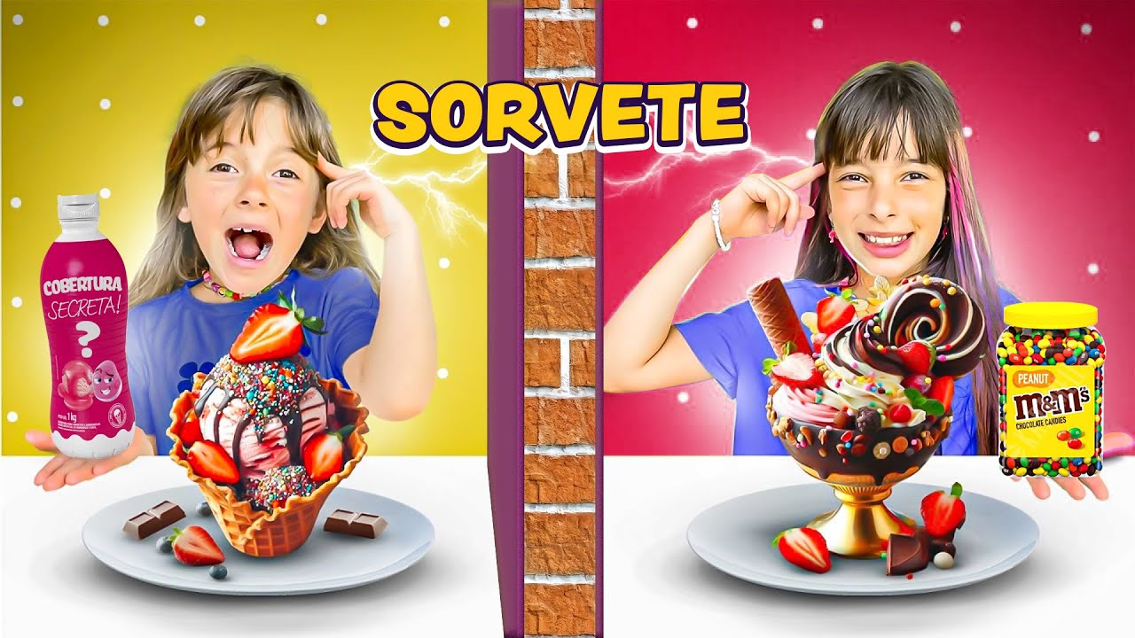DESAFIO DO SORVETE POR TELEPATIA ! *Quem levou a melhor?