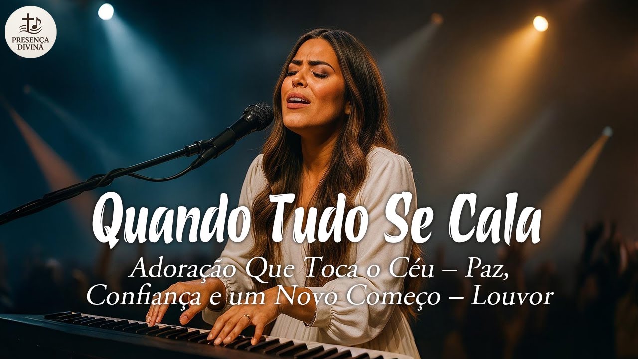 QUANDO TUDO SE CALA – Adoração Que Toca o Céu – Paz, Confiança e um Novo Começo – Louvor