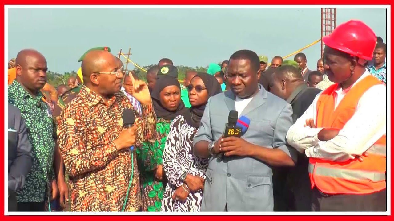 RAIS MWINYI AKASIRIKA, AMTUMBUA MKANDARASI, KWA UKALI ASEMA - ''SITAKI KUKUONA TENA ZANZIBAR''..