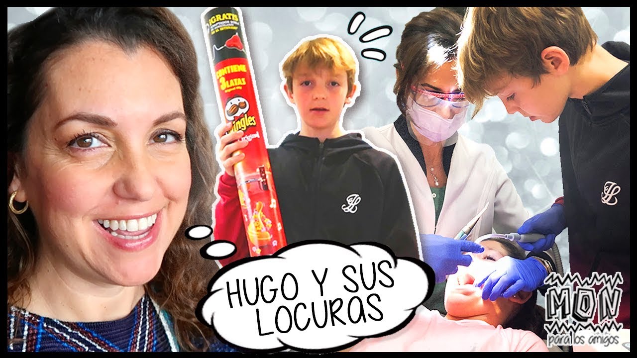 Hugo le pone APARATO a DANIELA, cena con GUANTES de DENTISTA y compra UN METRO de Pringles