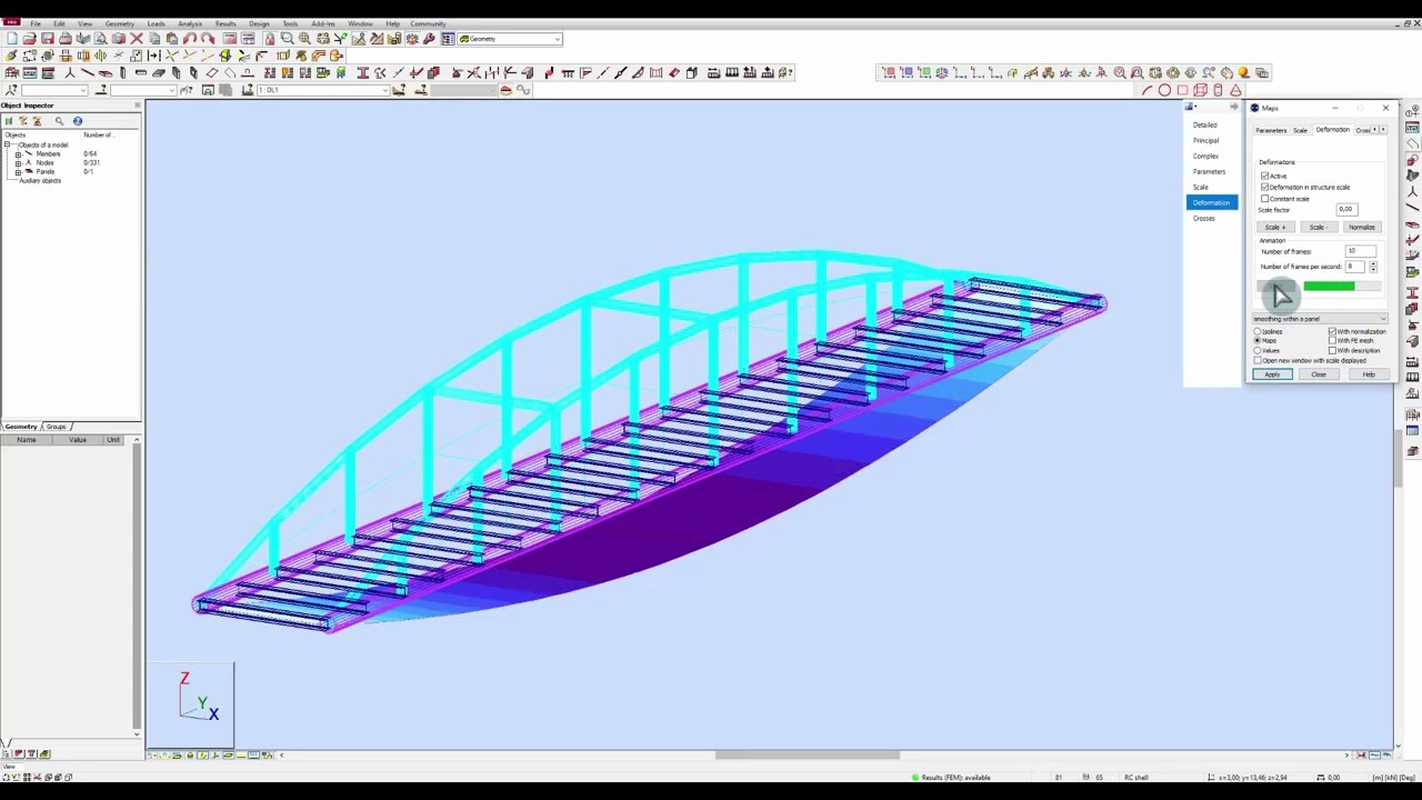 Modeling a Pedestrian Bridge in Autodesk Robot – Part 1