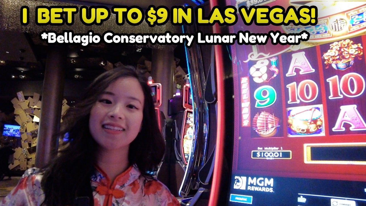 I Chase for Money Betting Up To $9 Playing Slots in Las Vegas! Bellagio Lunar New Year of Horse 2026