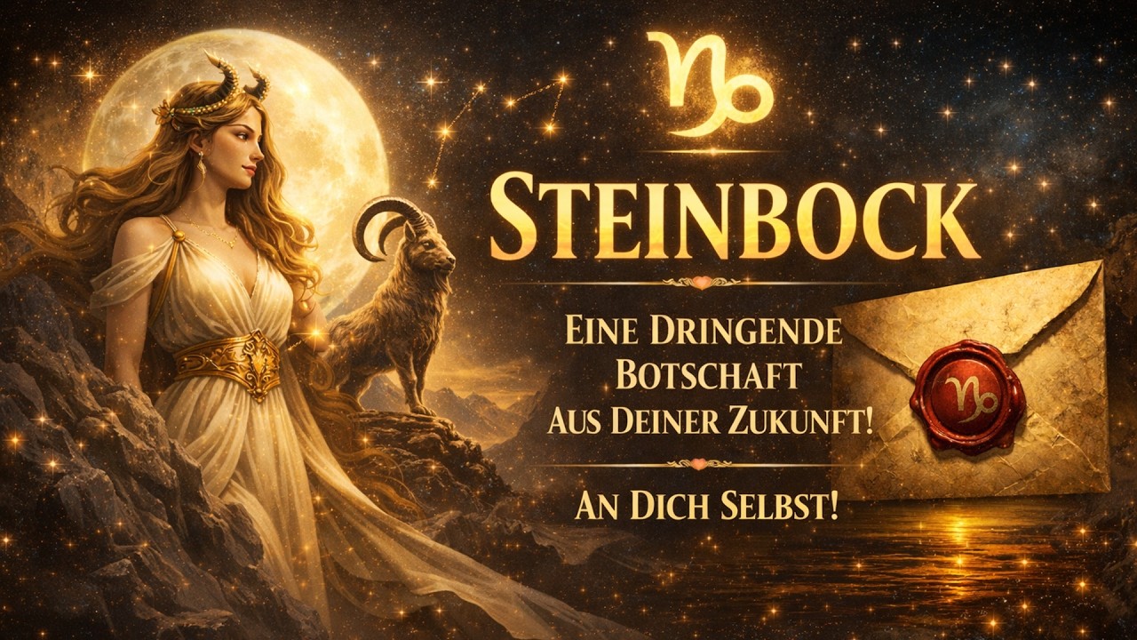 📩 BRIEF AUS DEINER ZUKUNFT: STEINBOCK ♑ Was du nicht weißt? SCHOCK! 💯 ES WIRD WAHR!