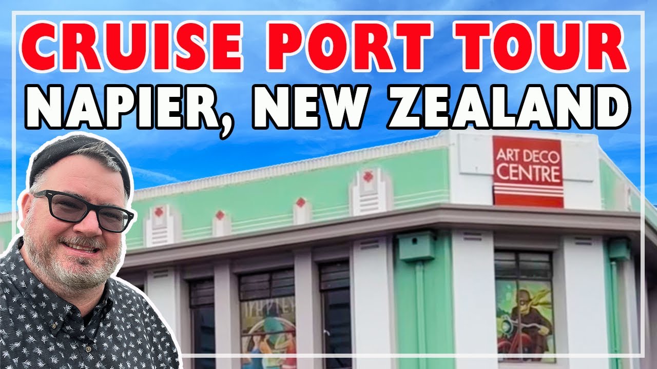 Guided Cruise Port Tour - Napier, New Zealand
