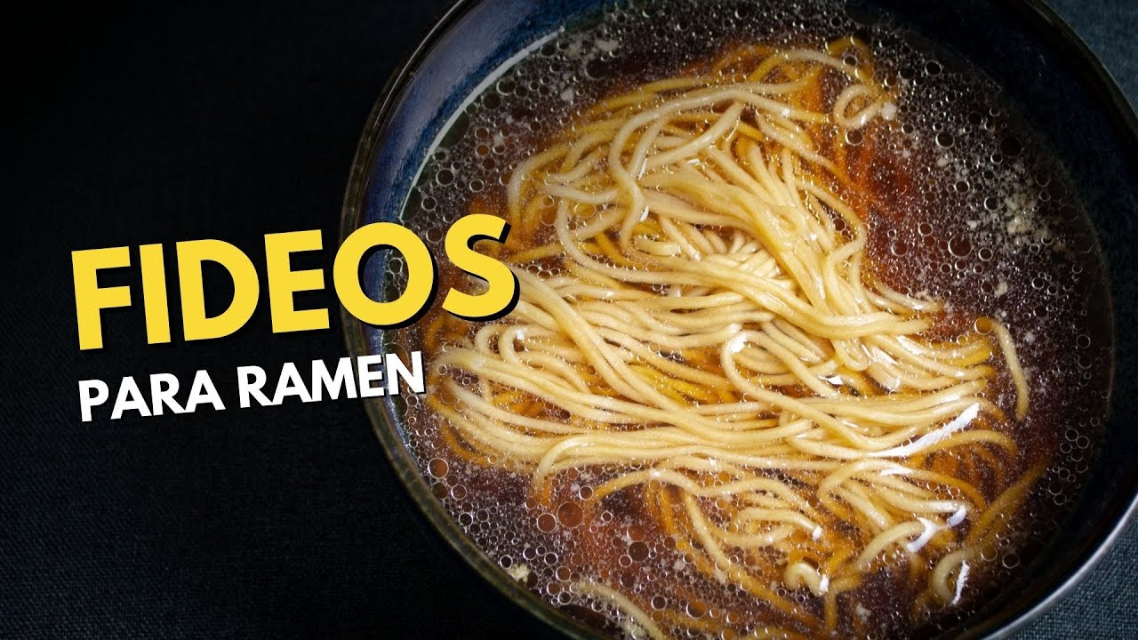 Receta Japonesa: Fideos Para Ramen » La receta del famoso chef Ivan Orkin
