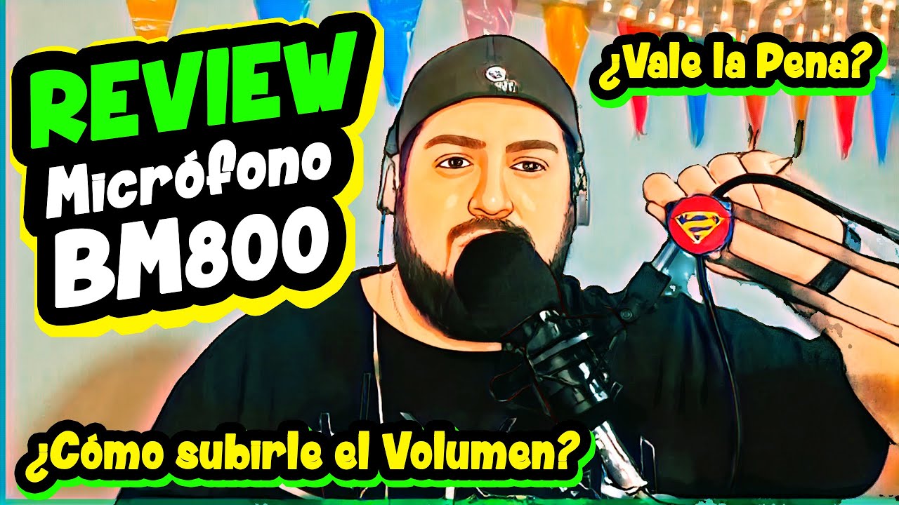 ¿Como subirle el volumen al MICRÓFONO BM-800? ¿Necesito Phantom Power?