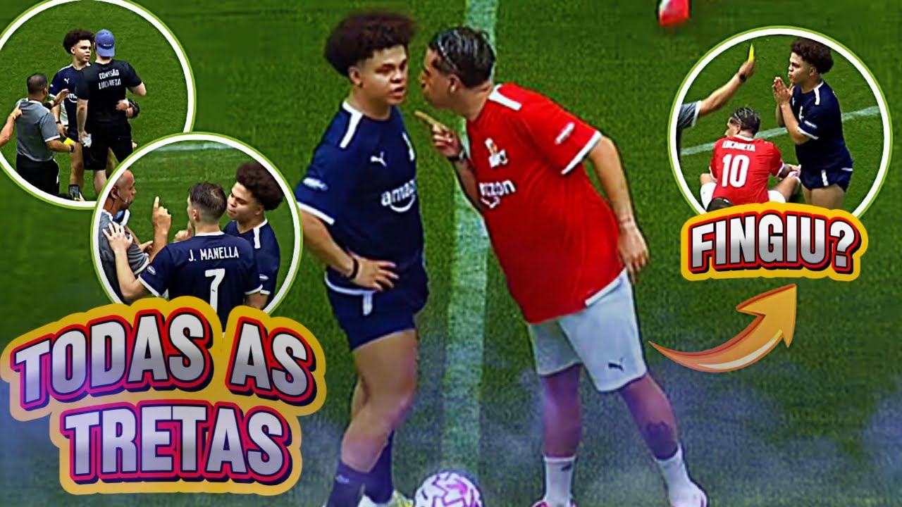 X1  ISAAC XAVIER x LUCANETA - MUITA TRETA ele foi ROUB4DOO PELO LUCANETA NA LIGA X1 DO PODPAH  😯🔥