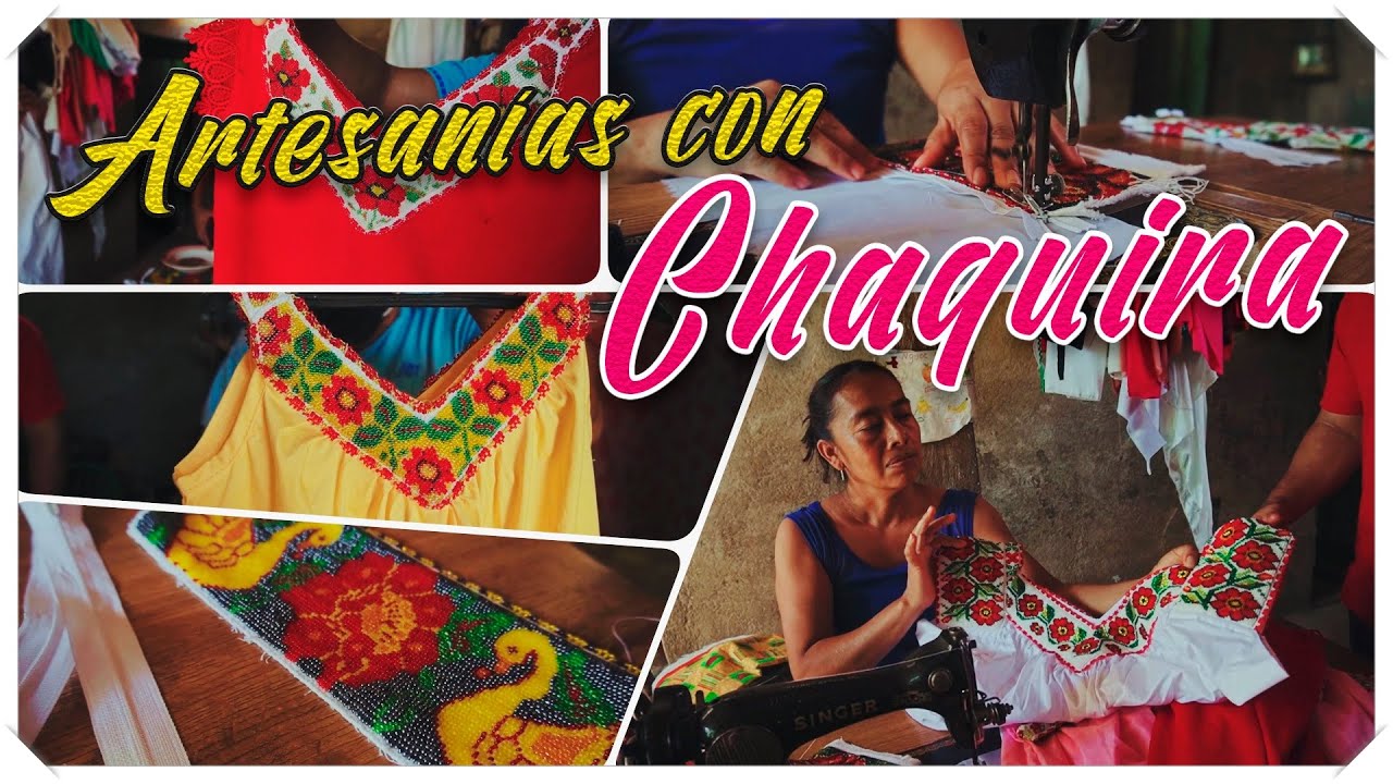 Artesanías con Chaquira en Cochoapa Gro.