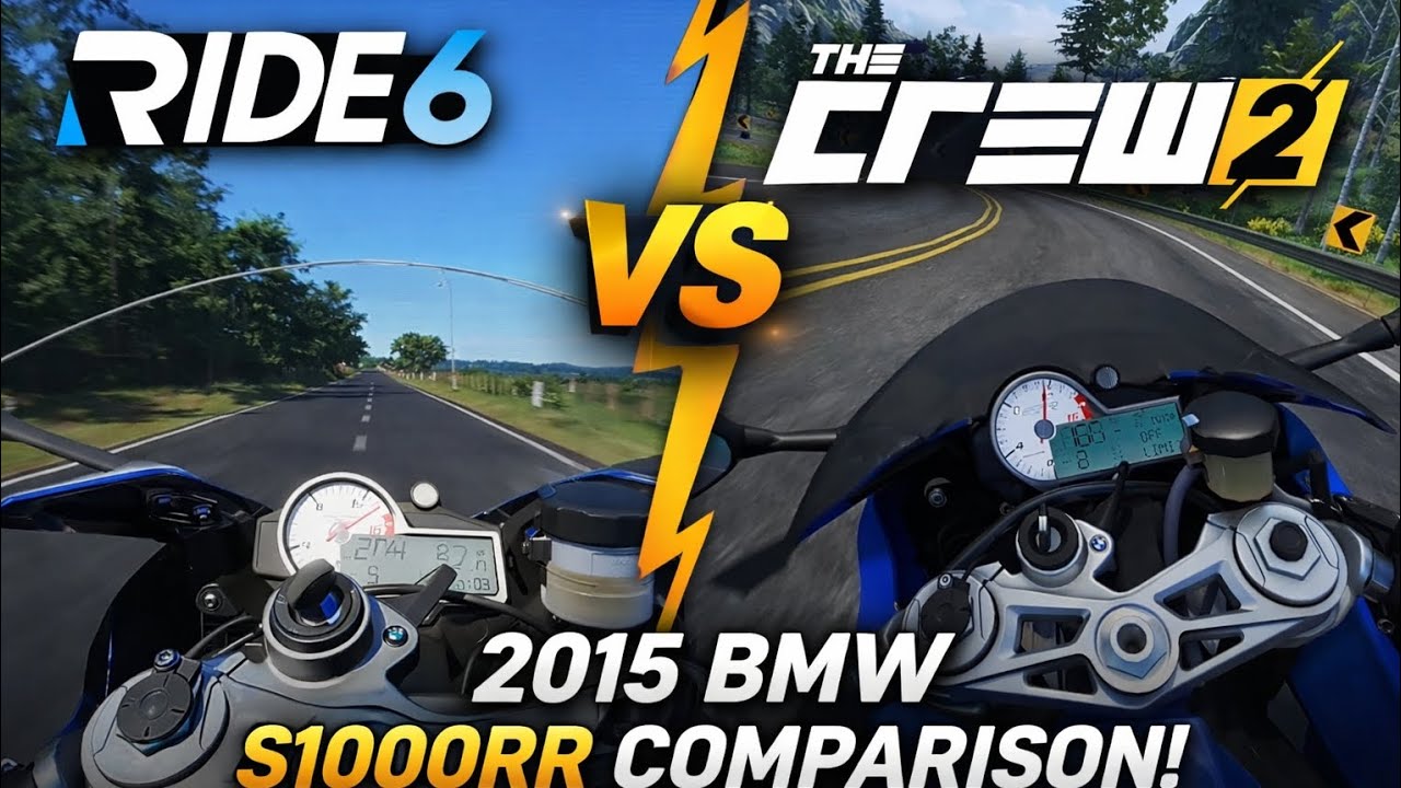 BMW S1000RR - Ride 6 VS The Crew 2