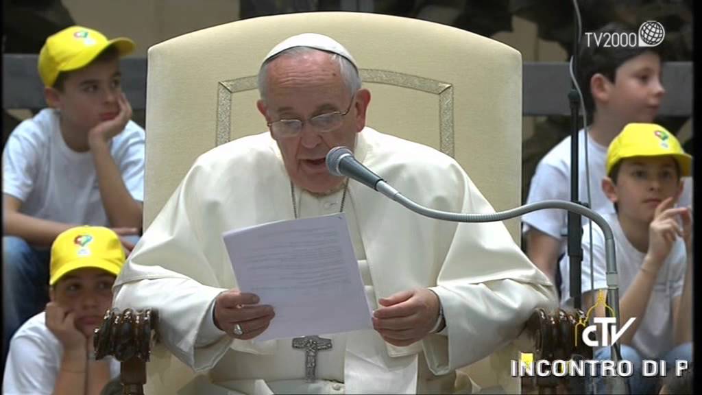 Udienza di Papa Francesco ai ragazzi delle scuole della 