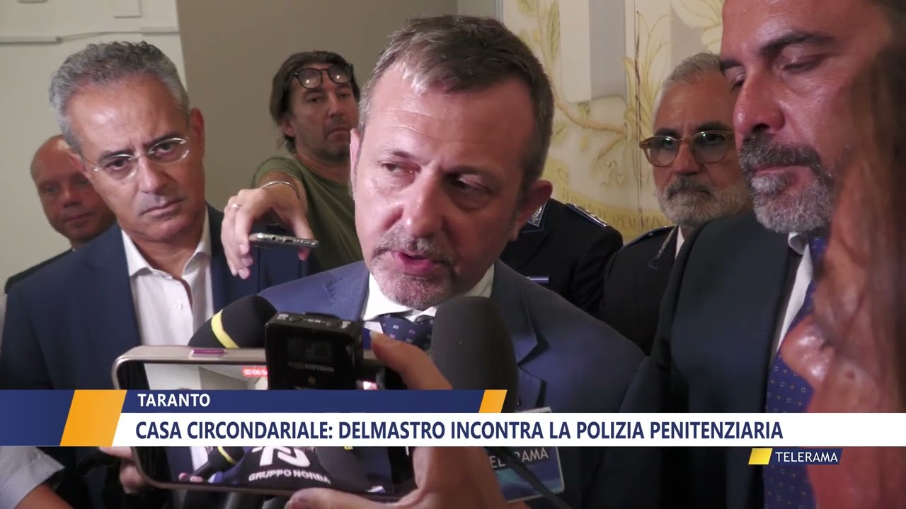 Taranto. Casa circondariale: Delmastro incontra la polizia penitenziaria. di Nicla Pastore
