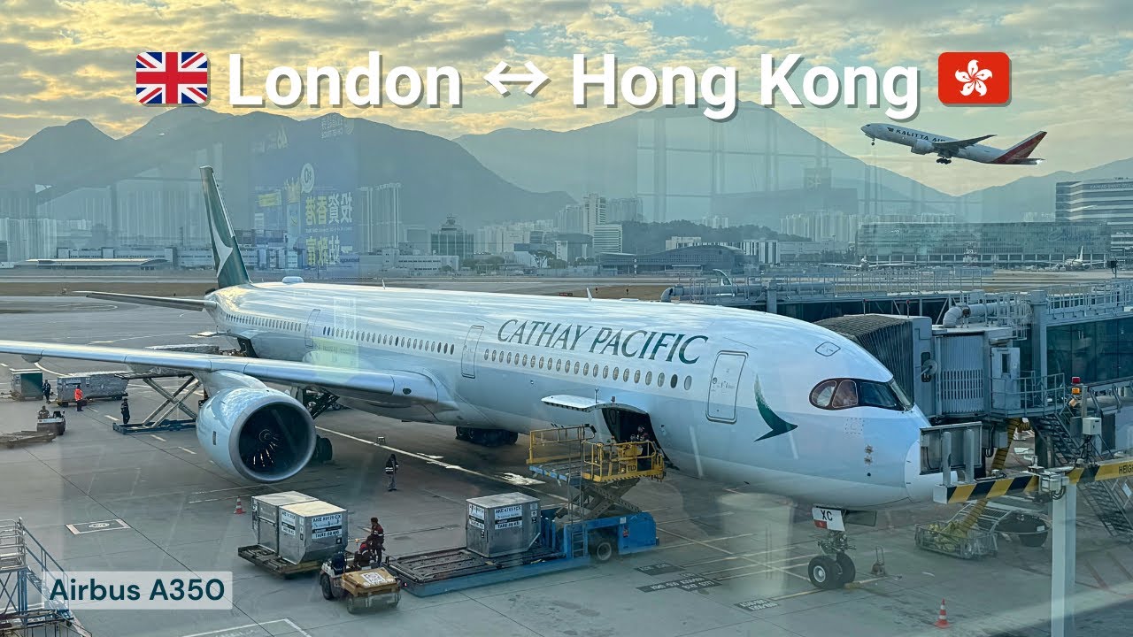 Cathay Pacific best Economy Class in 2025 | London to Hong Kong ✈️ [Round Trip Report]