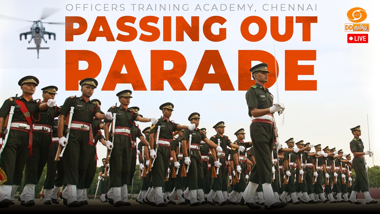 LIVE: Passing Out Parade | Live from Officers Training Academy, Chennai | 06.09.2025