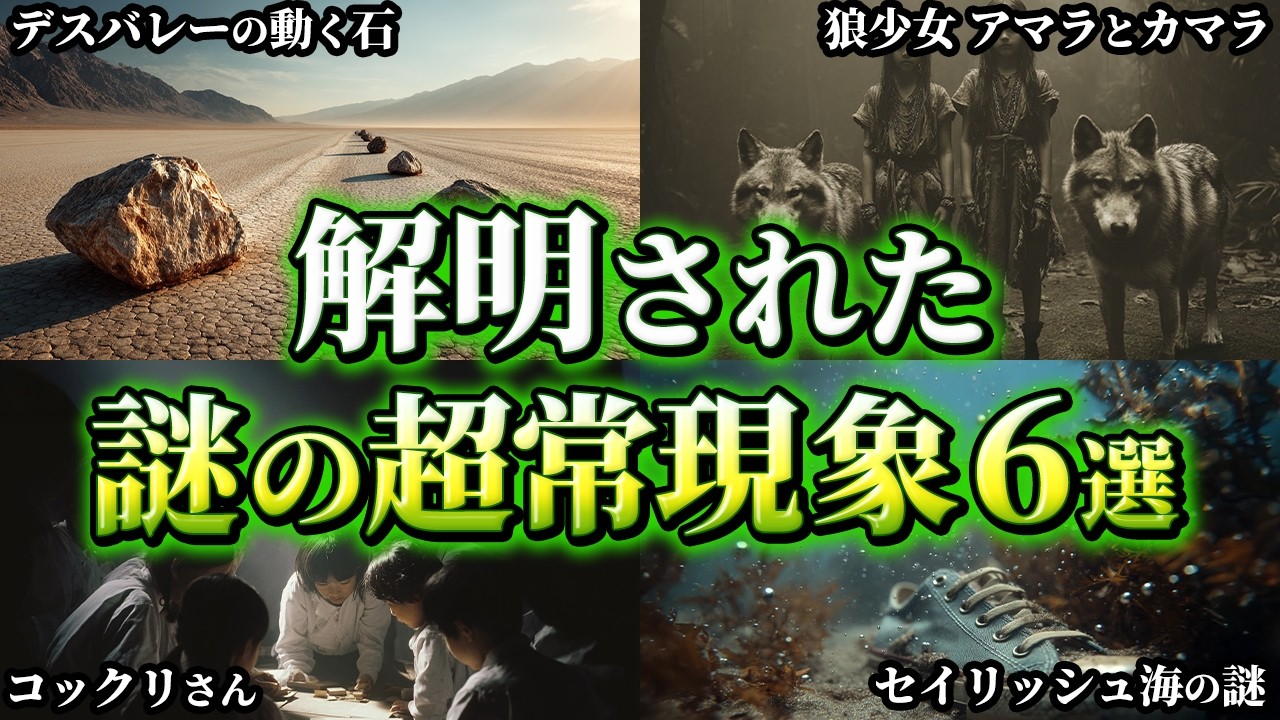 【ゆっくり解説】科学で解明された謎の超常現象6選