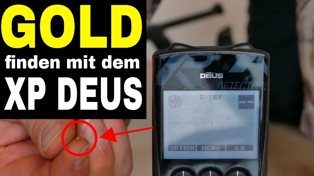 Sondeln - Echtes Gold mit dem XP DEUS finden - Der Test