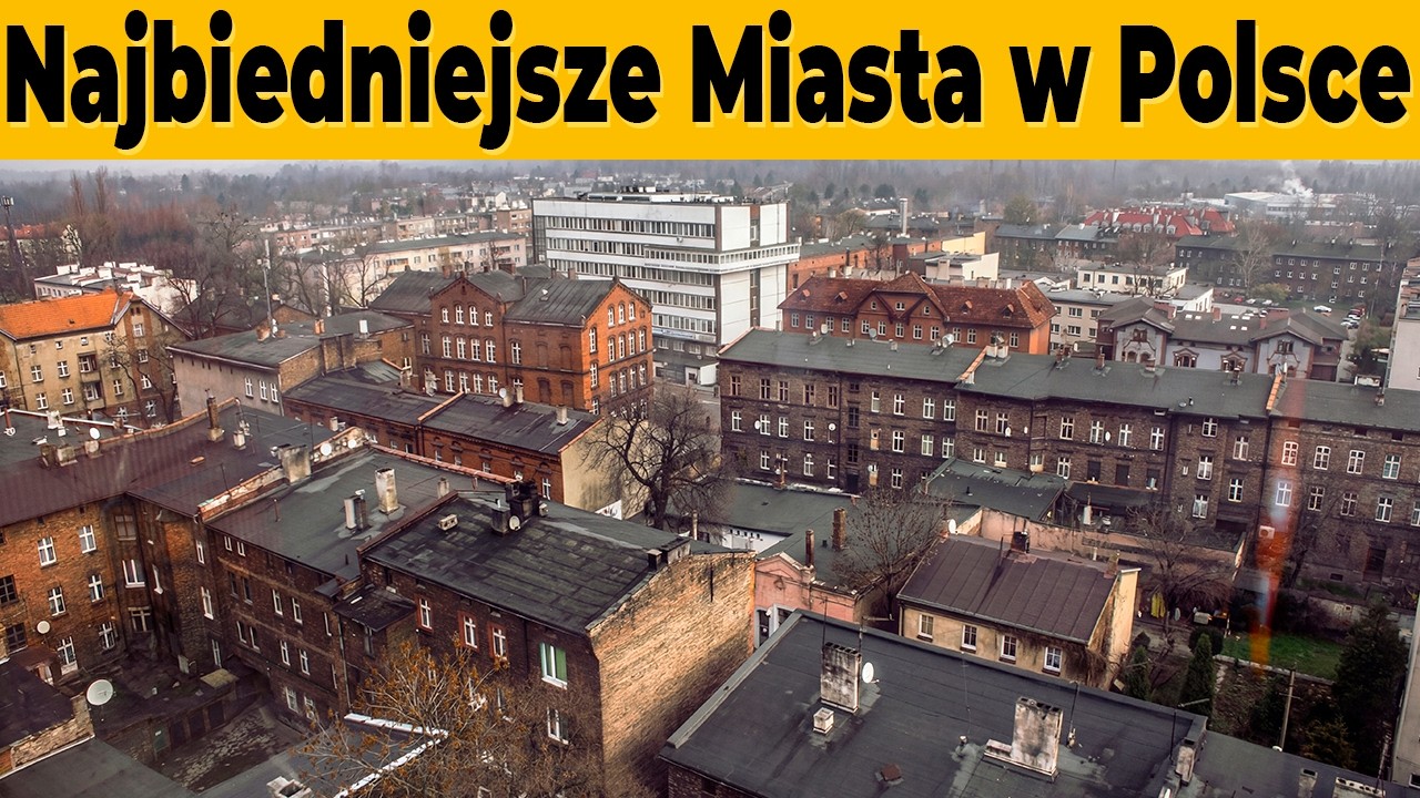 5 Najbiedniejszych Miast w Polsce!