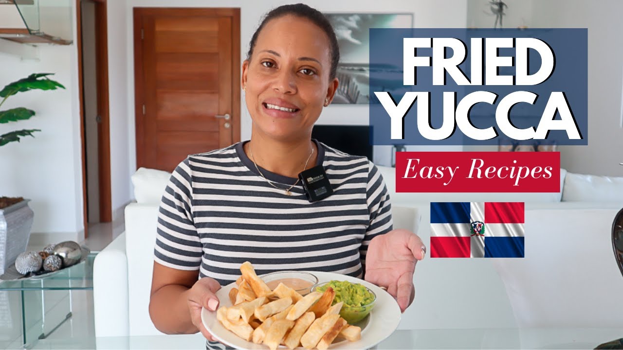 Fried Yucca | Cassava Recipe | Dominican Food Recipe