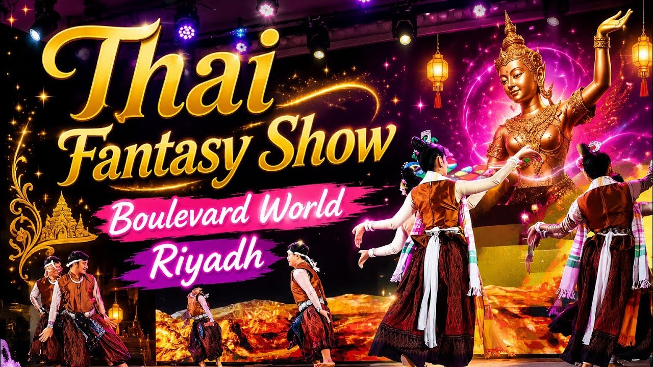 Thai Fantasy Show l Boulevard World #riyadh #saudiaarbia #viral #ytshorts #2025 
