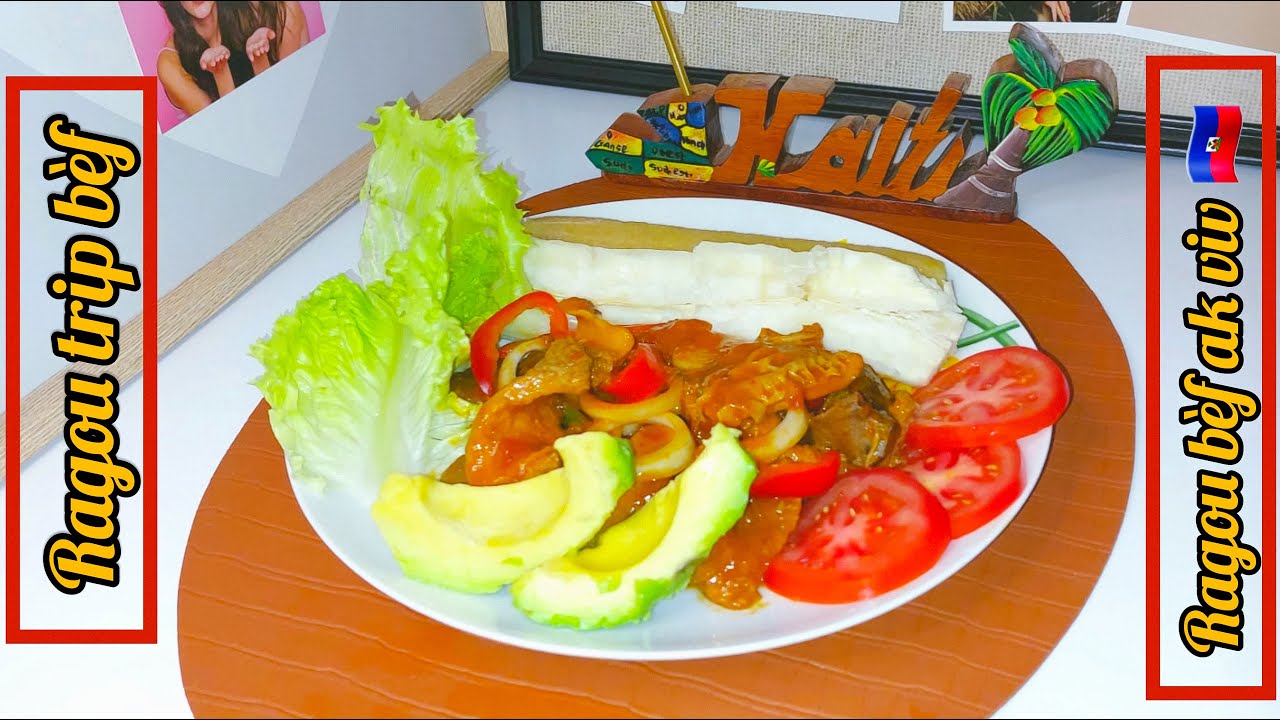 54) Resèt ragou vant bèf ak gradoud 🇭🇹 // Recette cuisine hatienne