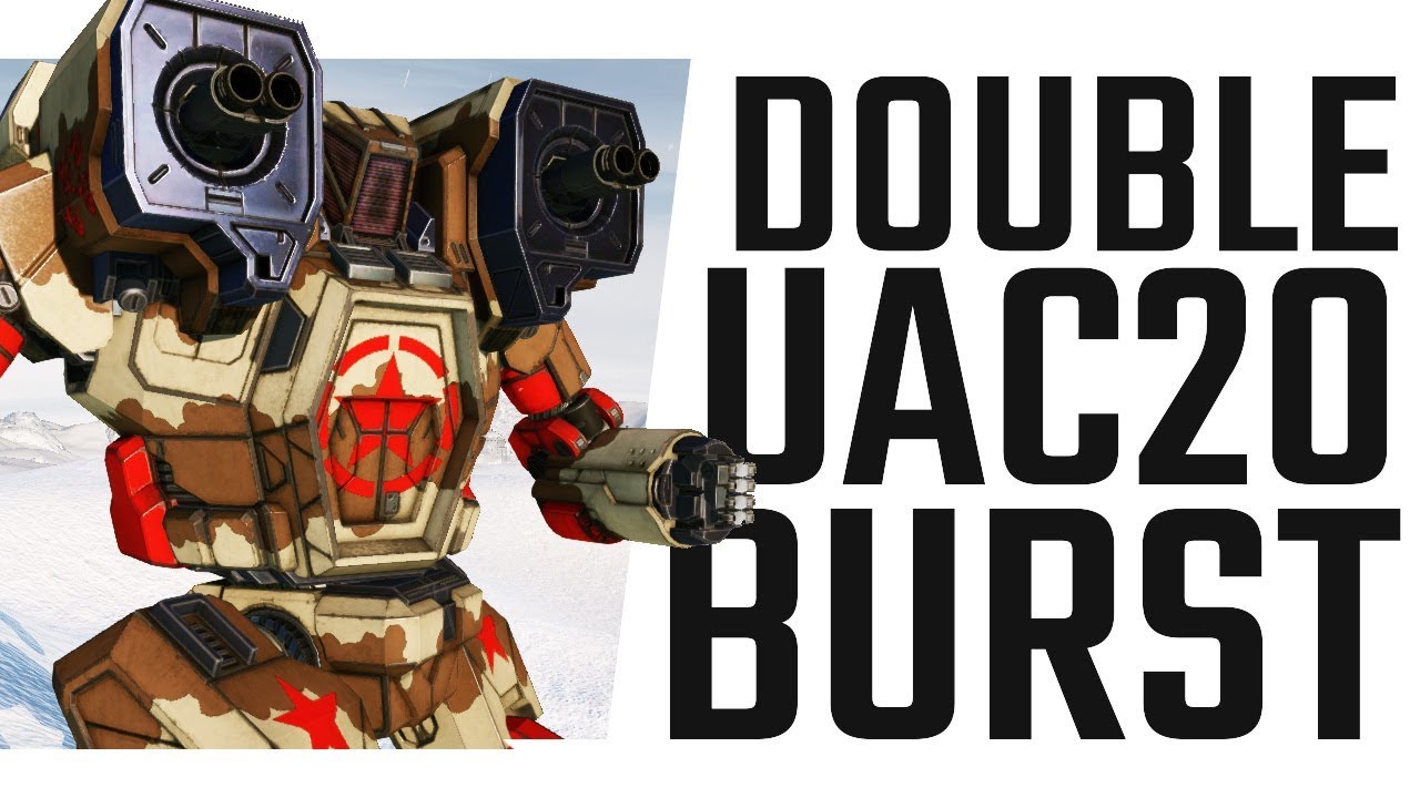 Viable Double U-AC20 Hunchback IIC - Mechwarrior Online The Daily Dose #668