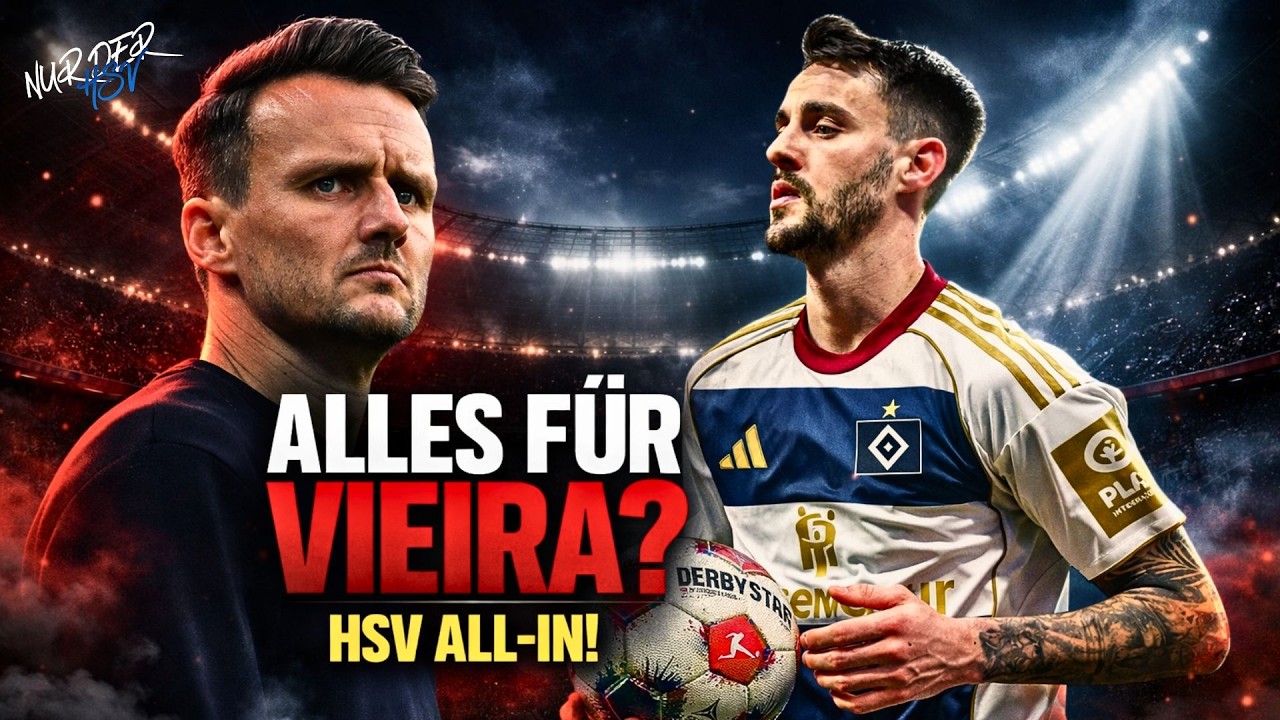 HSV NEWS! Costa plant den großen Coup mit Vieira – jetzt entscheidet nur noch das Geld