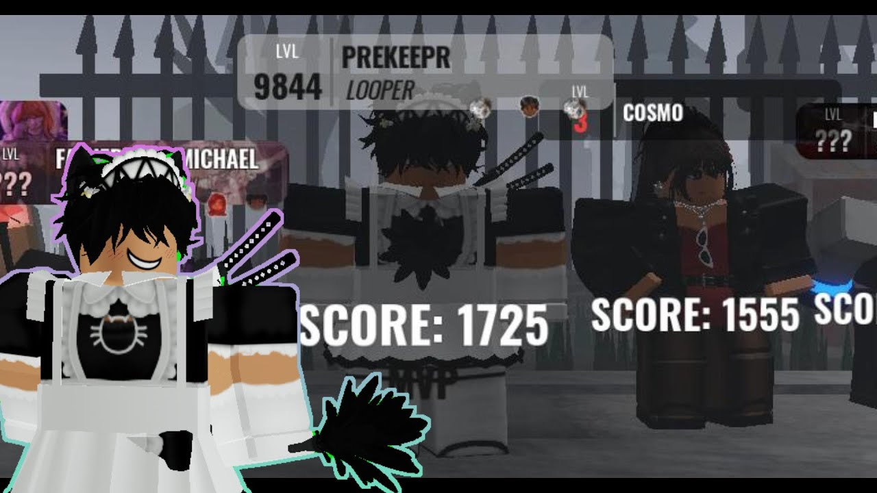 Looping Killers but im in a CatMaid Outfit in Daybreak 2