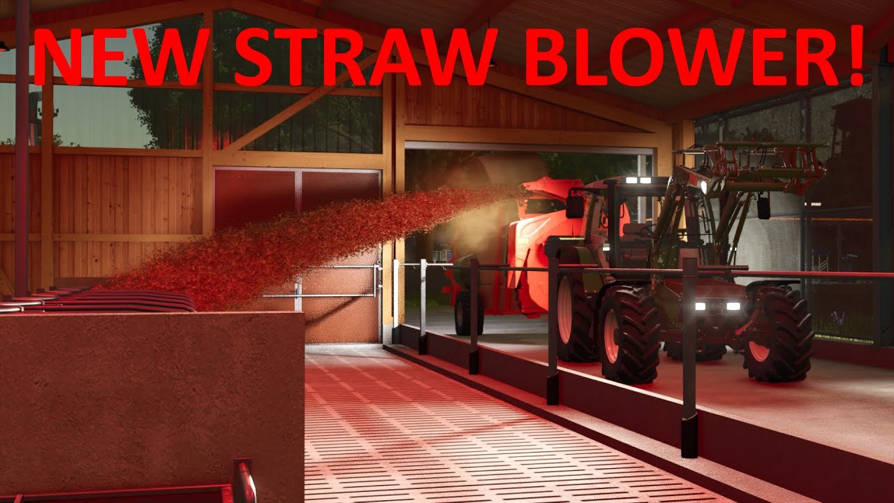 NEW STRAW BLOWER!🔥🚜l Riverbend Springs Timelapse FS25 l Ep.148