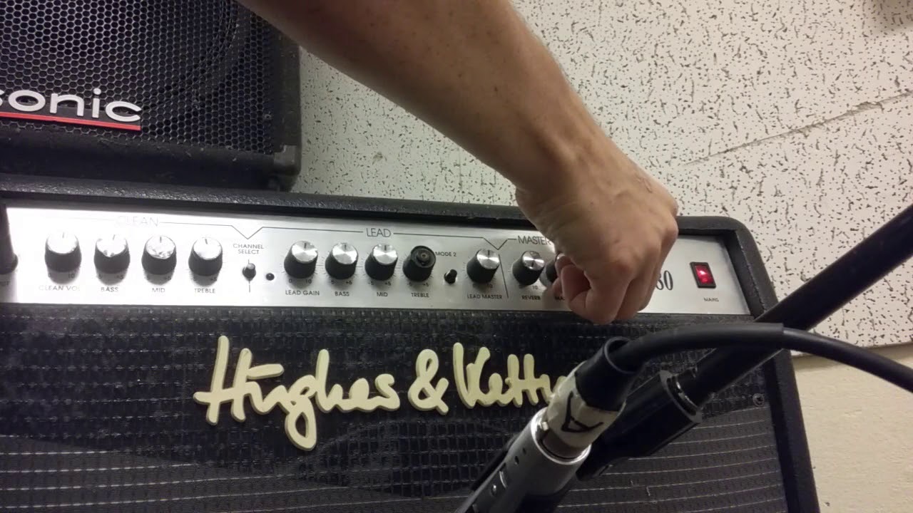 Hughes and Kettner Attax 80 guitar amp demo