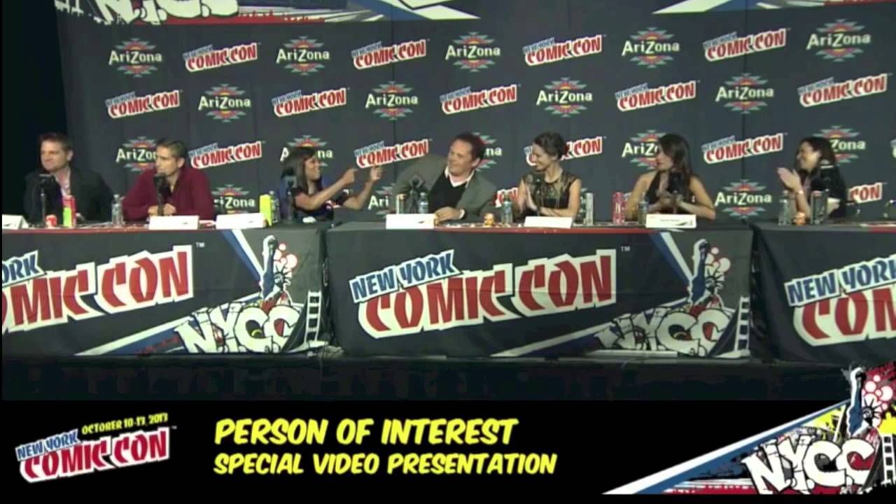 Person of Interest Panel at NYCC 2013 - Live Stream Version