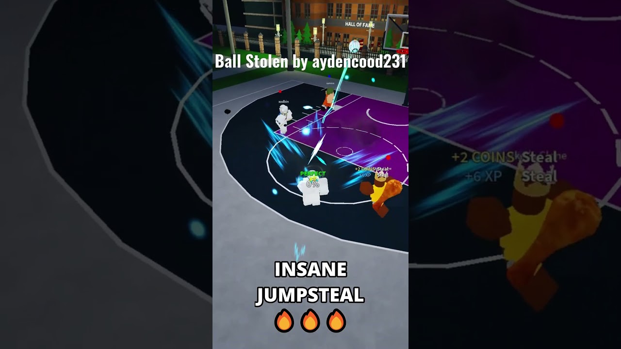 INSANE JUMPSTEAL LEADS TO GAME WINNER (ROBLOX BASKETBALL LEGENDS)