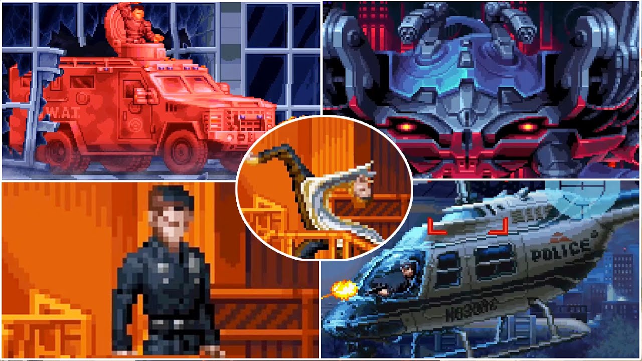 Terminator 2D NO FATE ALL BOSSES
