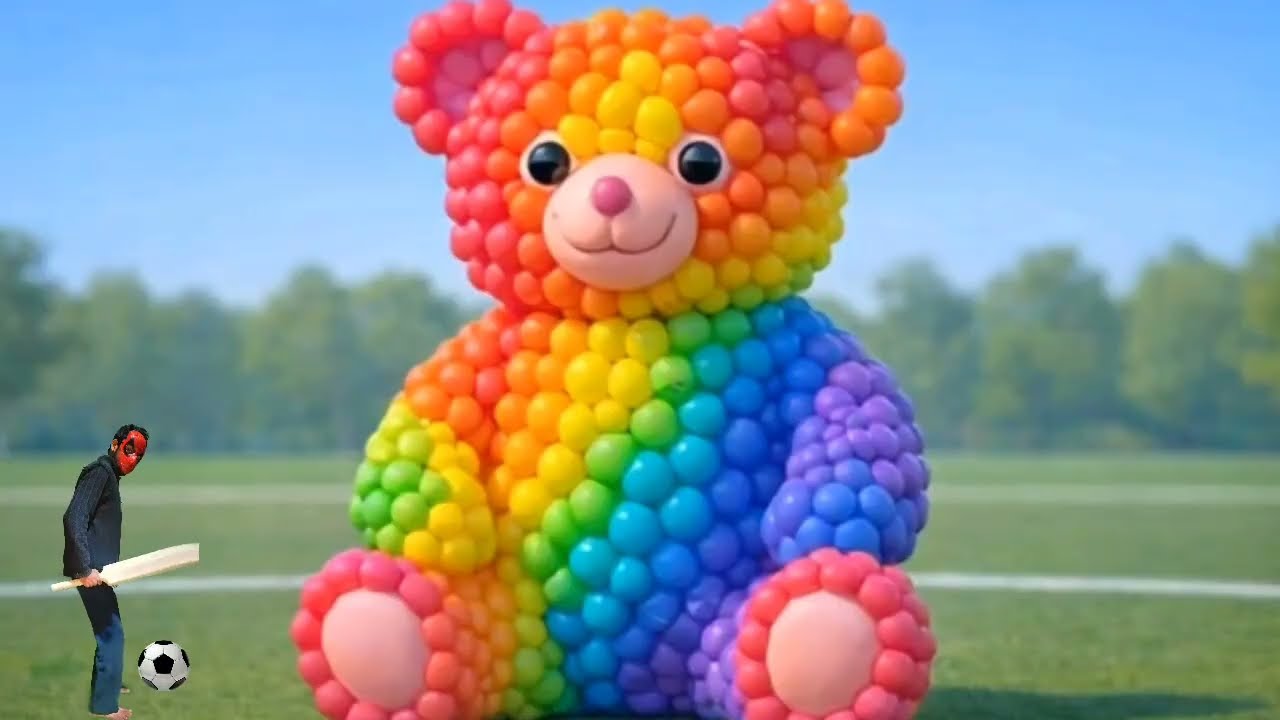 The mascot vibrato assistant Dog placed on the football field is popular, co-produced, and creative