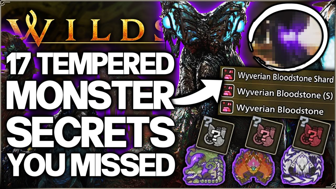 Monster Hunter Wilds - You're Hunting Tempered Monsters Wrong - 17 IMPORTANT Tips & Endgame Guide!