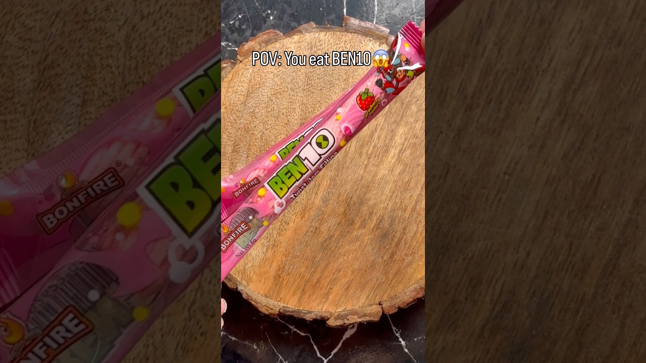 BEN10 kha liya😱 BEN10 marshmallows 