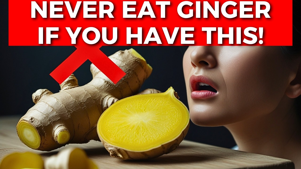 AVOID Ginger If You Have THESE Health Problems! (Side Effects & Risks)
