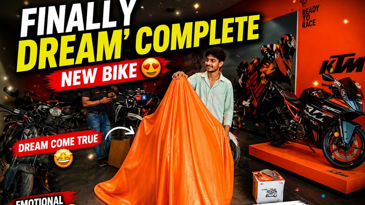 My New Bike Check Kro Kon Shi He 🚀|| Bike Delivery Indore  🥳|| 2026 New Bike Dream' Complete 💯