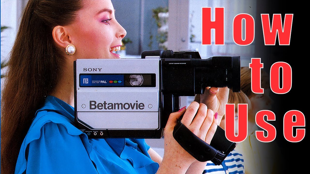 How to Use Your Betamovie Camcorder