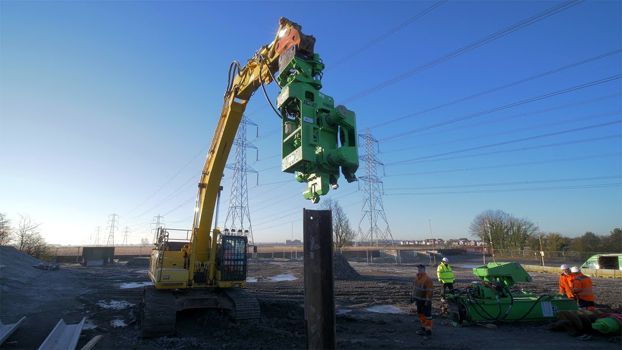 Piletec Side Grip Hammer User Demonstration