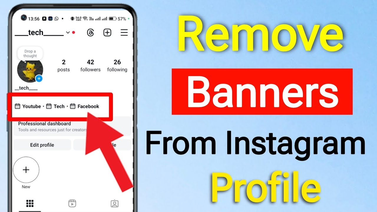 How to Remove Banners From Instagram Profile || Instagram Profile Banner Remove kaise kare