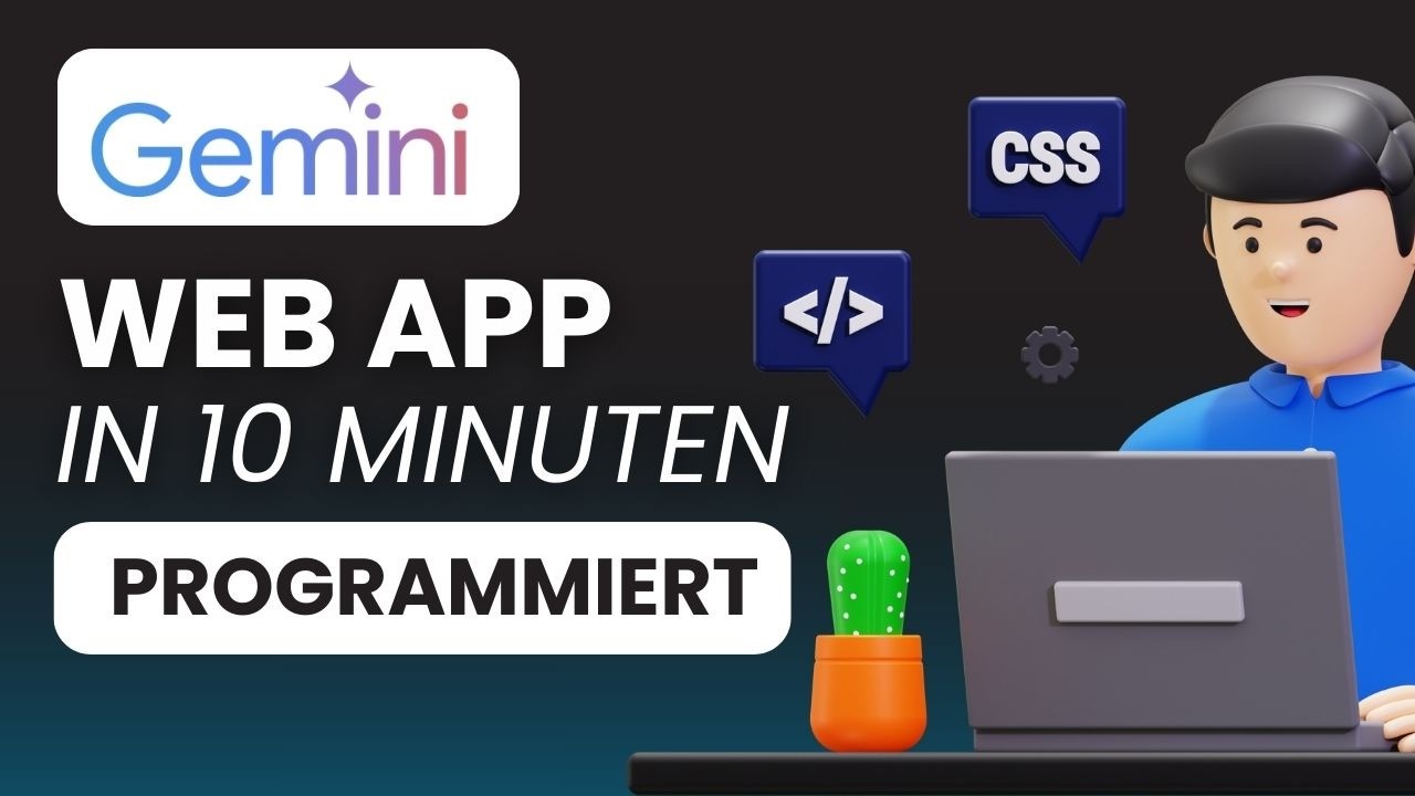 Web-Apps in 10 Minuten programmieren! (Kostenlos & ohne Vorwissen)