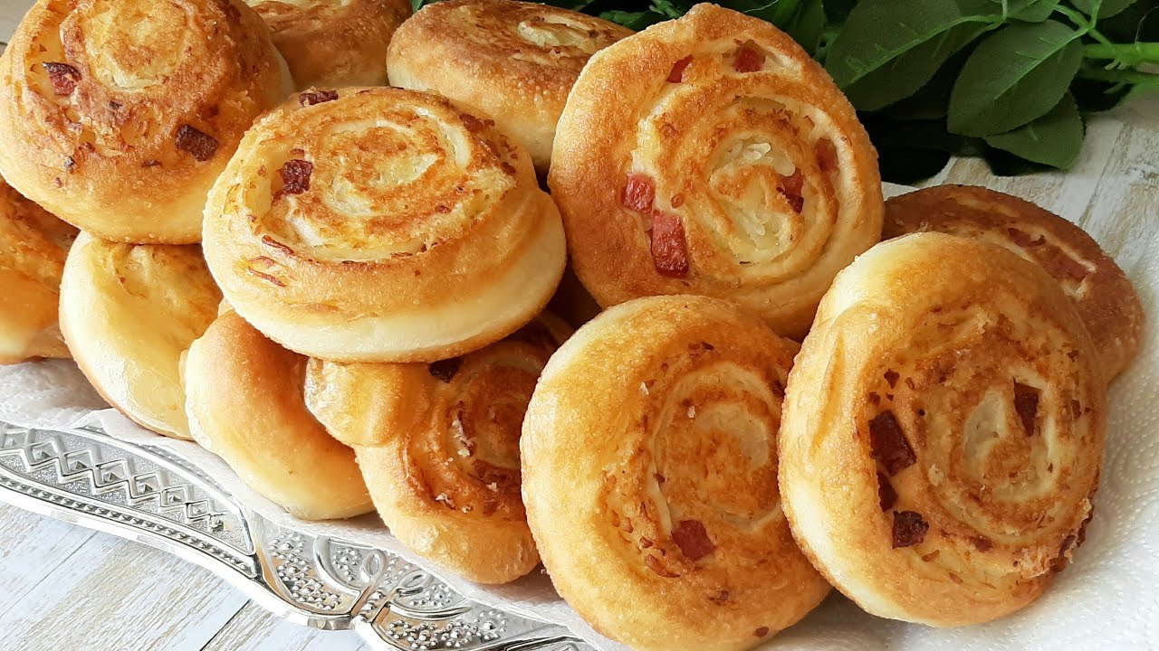 ferqli, dadli, yumsag pirojki resepti.  Очень вкусные пирожки