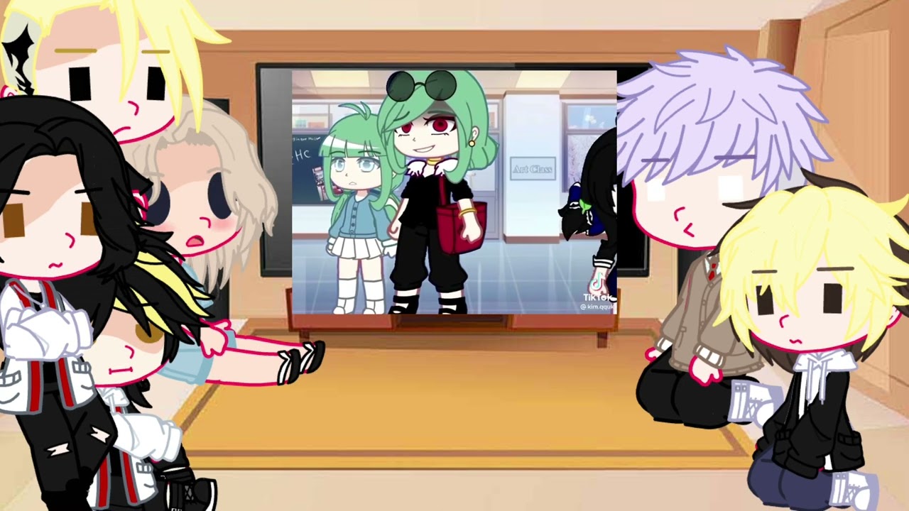 tokyo revengers react to takemichi is gacha tiktok ⚠️mitake⚠️