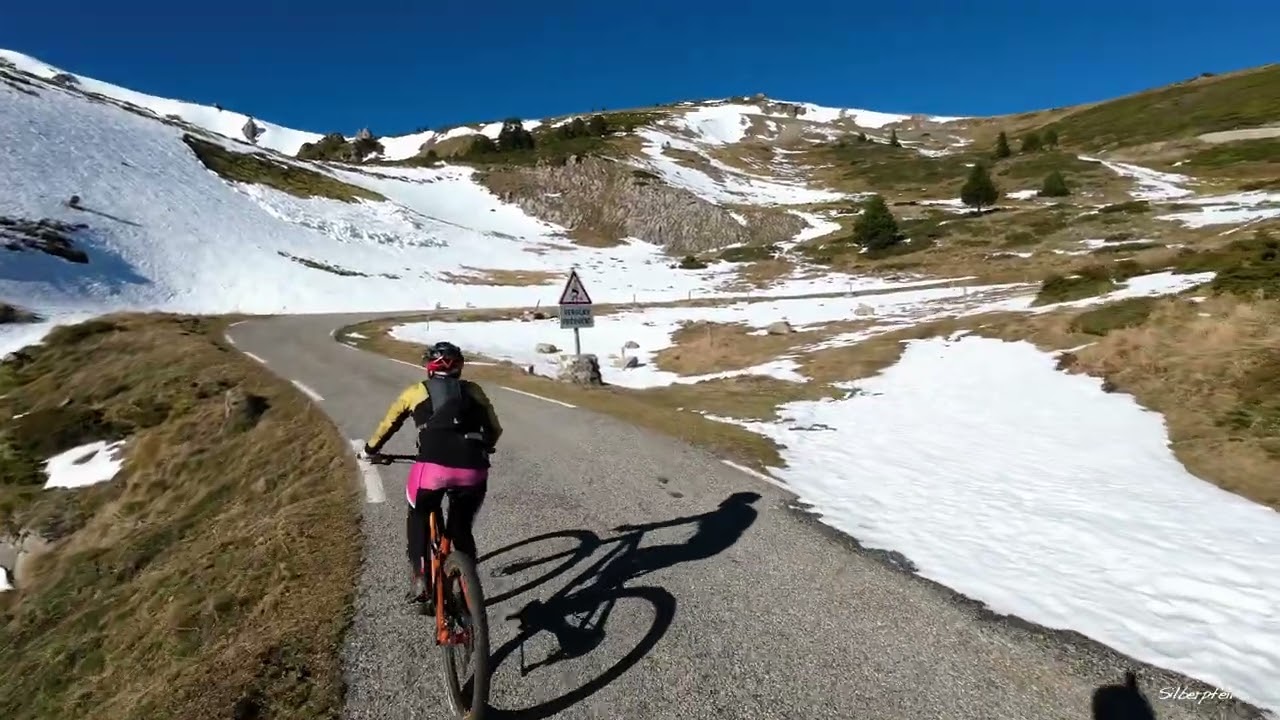 Col de Pailheres hivernale VTT