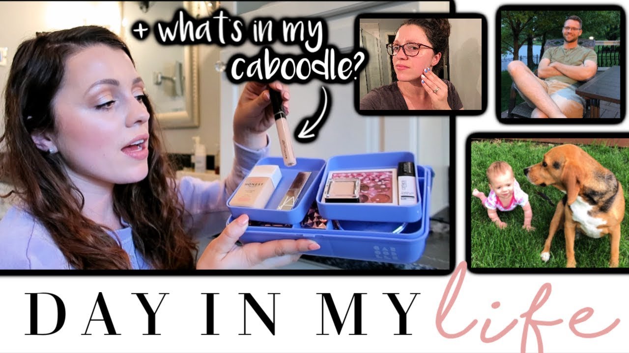 DAY IN THE LIFE // What's in my Get-Ready-Quickly Makeup Caboodle?