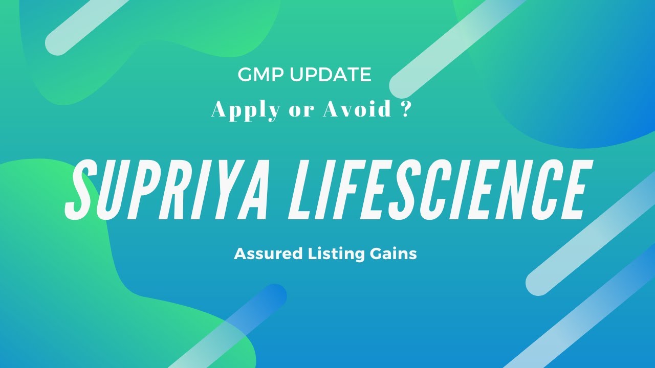 Supriya Lifescience IPO Review - Apply or Avoid ? | Supriya Lifescience IPO detailed analysis 🔥🔥