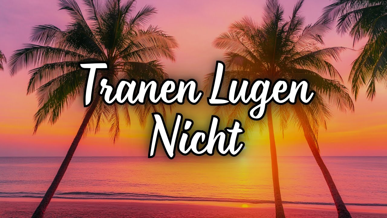 Tränen Lügen Nicht 💔 – Deutscher Herzschmerz-Song, der ins Herz geht
